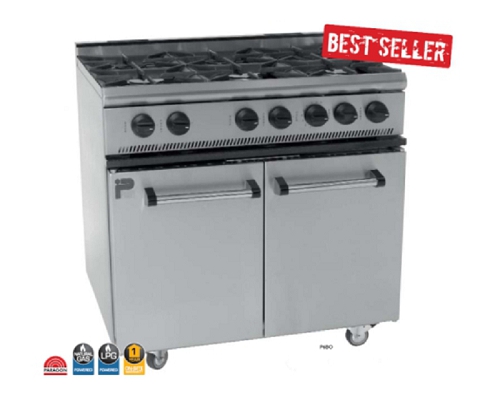 PARRY GAS 6 BURNER RANGE P6B0